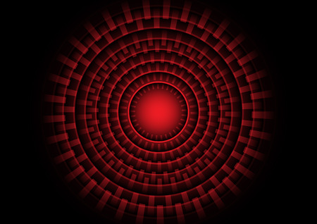 Abstract red circle backgroundのイラスト素材
