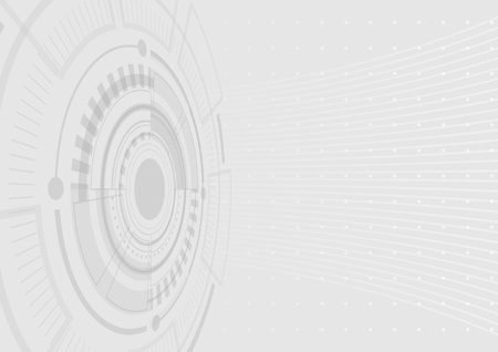 Circle user interface for high technology productsのイラスト素材