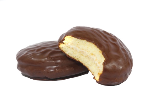 chocolate pie の写真素材