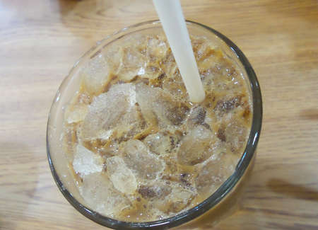 ice coffeeの写真素材