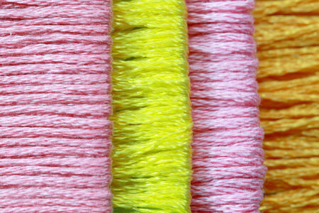 thread in closeup shot 