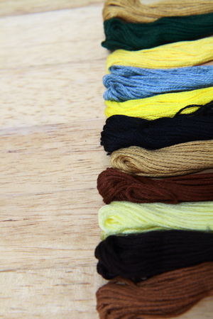 colorful thread
