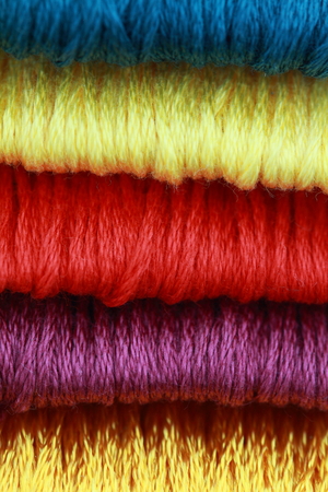 colorful thread