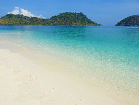 Beautiful sea at tropical island, Koh Lipe, Andaman Sea, Thailandの写真素材
