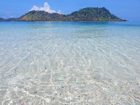 Beautiful sea at tropical island, Koh Lipe, Andaman Sea, Thailandの写真素材