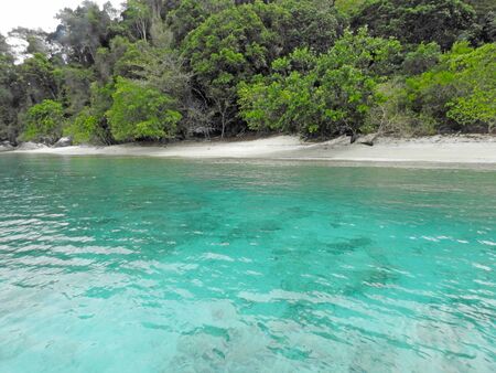 Beautiful sea at tropical island, Koh Lipe, Andaman Sea, Thailandの写真素材