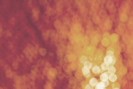 Closed up blurred red and orange color of velvet paper lanternの写真素材