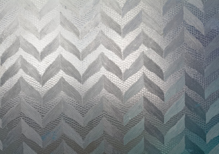 pattern on Background corrugated glassの写真素材