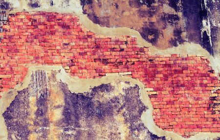 old pattern wall use for background.の写真素材