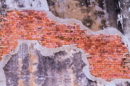 old pattern wall use for background.の写真素材