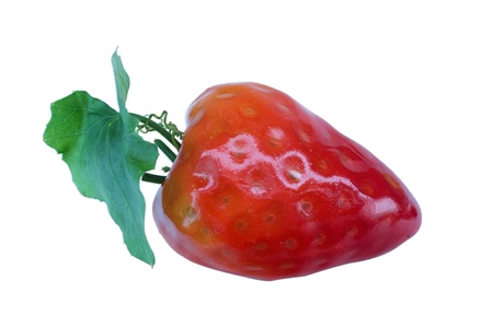 stawberry lookchoob thai dessertの写真素材