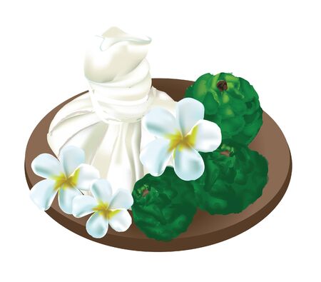 Thai Herbal Massage Padsのイラスト素材