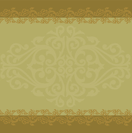 Asian Art Background Thai art pattern vectorのイラスト素材