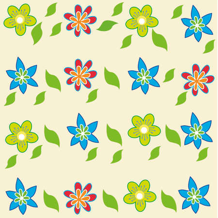 Flowers backgroundのイラスト素材