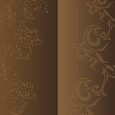 Brown flower backgroundのイラスト素材