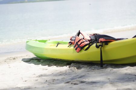 Kayak for rentの写真素材