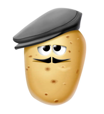 Italian potatoの写真素材