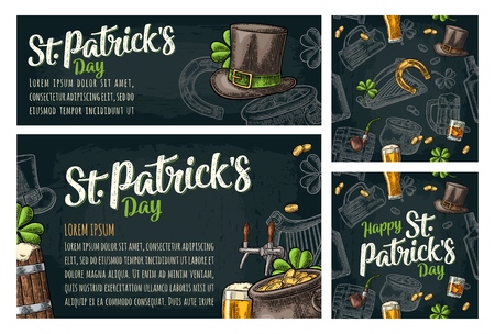 Vintage color vector engraving illustration on darkのイラスト素材