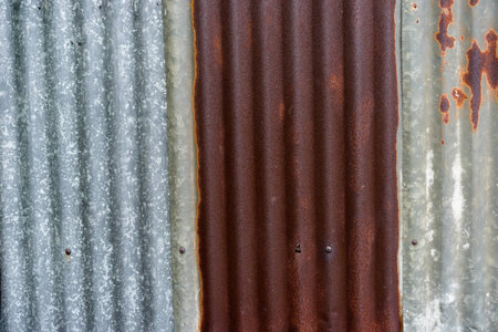 Old zinc background and texture