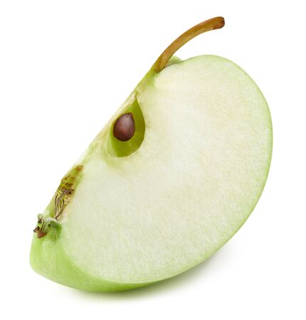 Apples isolated on whiteの写真素材