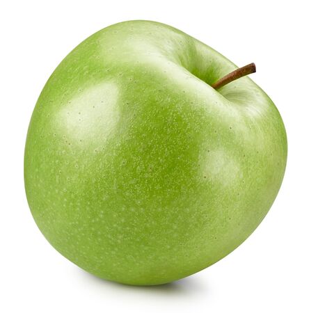 Apples isolated on whiteの写真素材