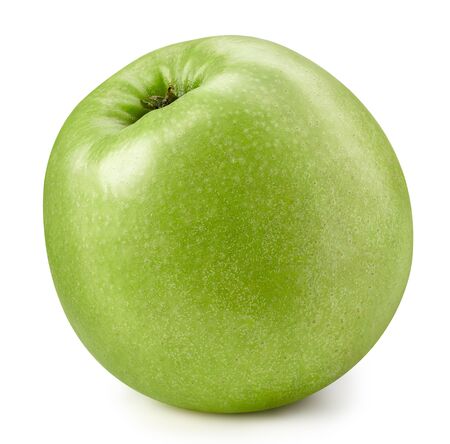 Apples isolated on whiteの写真素材
