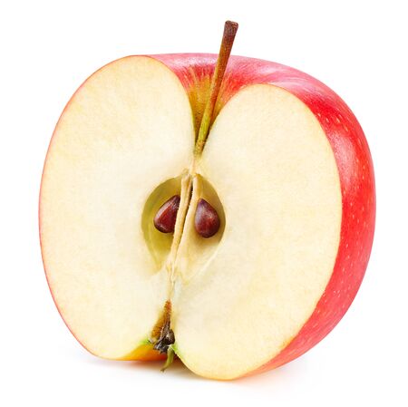 Apples isolated on whiteの写真素材