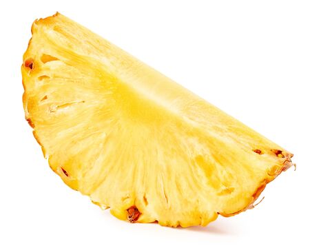 Pineapple isolated on whiteの写真素材