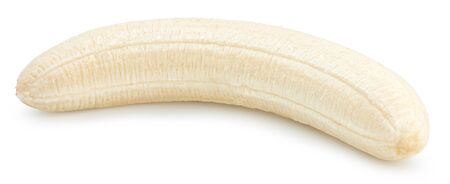 Banana slices Isolated with clipping pathの写真素材