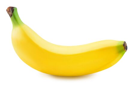 Bunch of bananas isolated on whiteの写真素材