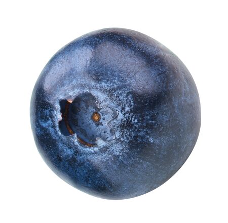 Blueberry isolated on whiteの写真素材