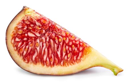 Fig isolated on whiteの写真素材