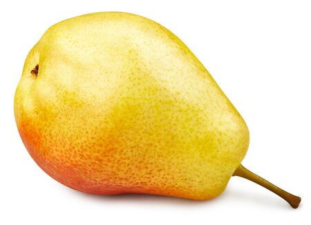 Pears isolated Clipping Pathの写真素材