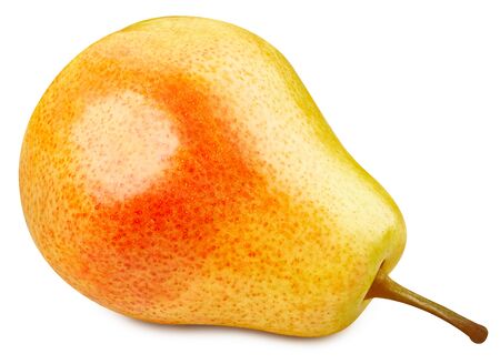 Pears isolated  on whiteの写真素材