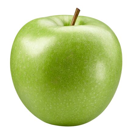 Apples isolated on whiteの写真素材