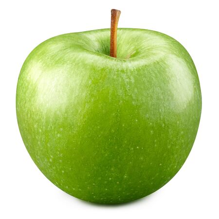 Apples isolated on whiteの写真素材