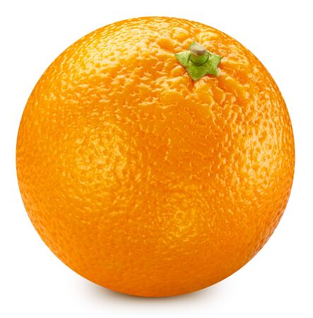 Orange isolated on white background.の写真素材
