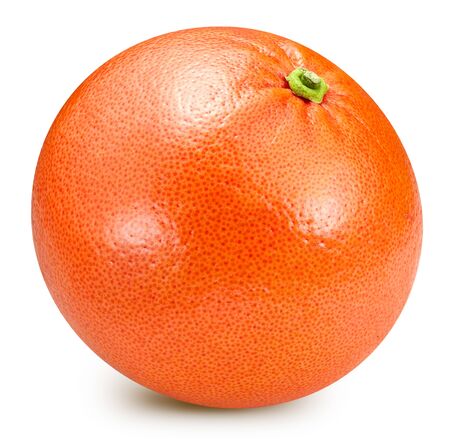 Grapefruit isolated on white background.  oの写真素材