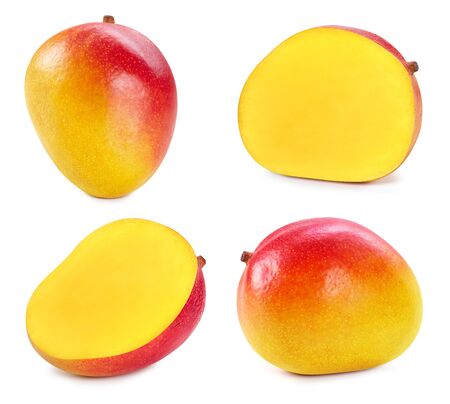 Mango isolated on white background.の写真素材