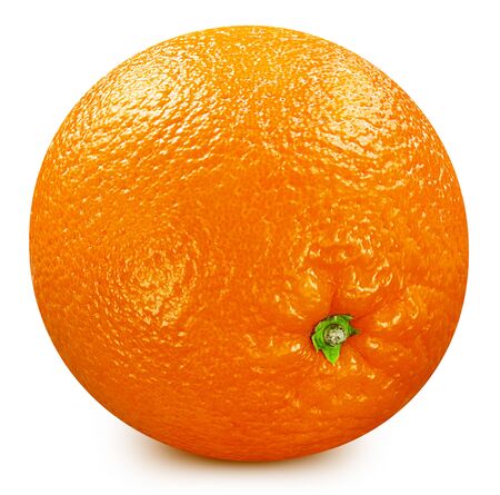 Orange isolated on white background.の写真素材
