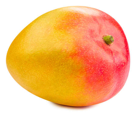 Mango fruit isolated on white background. High End Retouchingの写真素材
