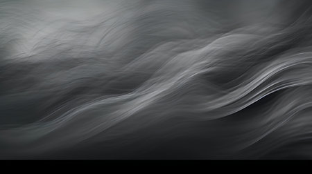 abstract black background with some smooth lines in it and copy spaceの素材