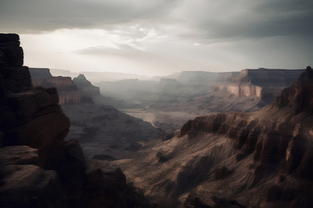 Beautiful landscape of Grand Canyon, Arizona, USA. Toned.の素材