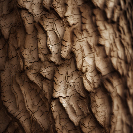 Tree bark texture, closeup. Abstract background and texture for design.の素材