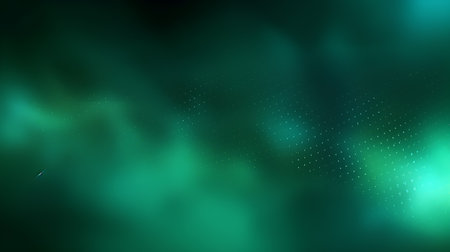 abstract green background with dots and lines. Vector illustration for your designの素材