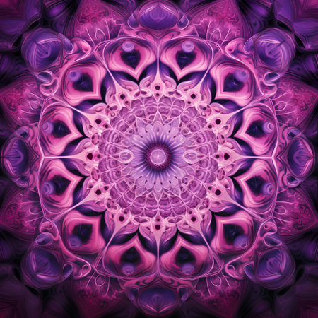 Abstract fractal. Fractal art background for creative design. Decoration for wallpaper, desktop, poster, cover booklet. Print for clothes, t-shirt. Creative illustration for designの素材