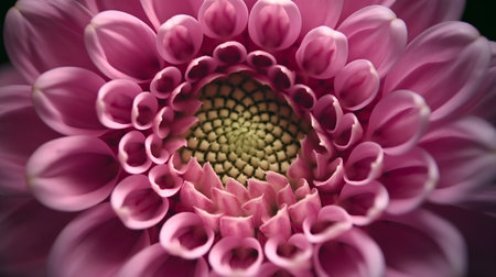 pink chrysanthemum flower macro close up, floral backgroundの素材