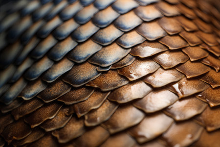 Close-up of the skin of a snake. Snake skin textureの素材