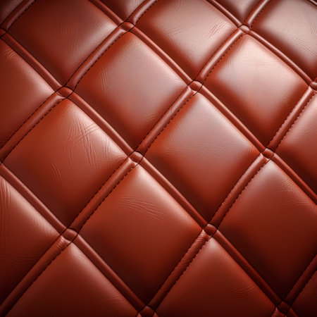 Luxury leather upholstery texture background. 3d renderの素材