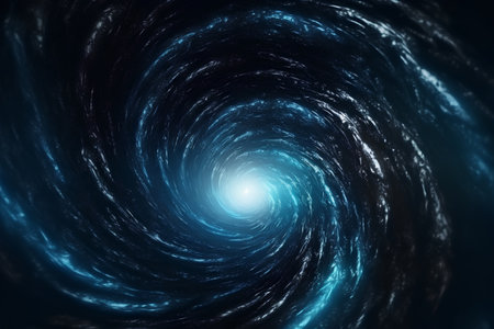 abstract fractal background a computer-generated 2D illustration, textureの素材
